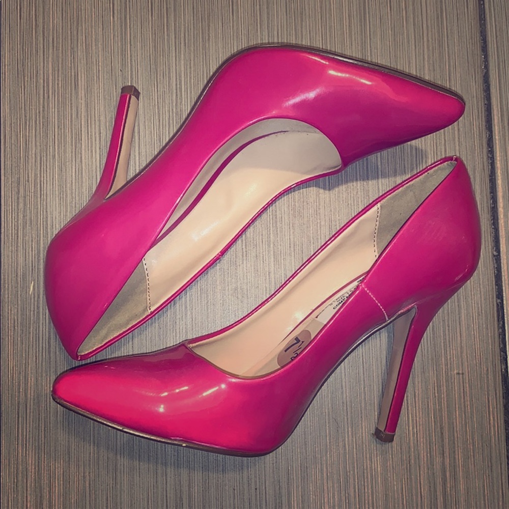 Pink Pointy Toe Heels